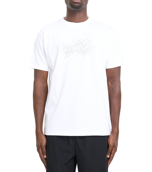 Dime Glyph T-Shirt White