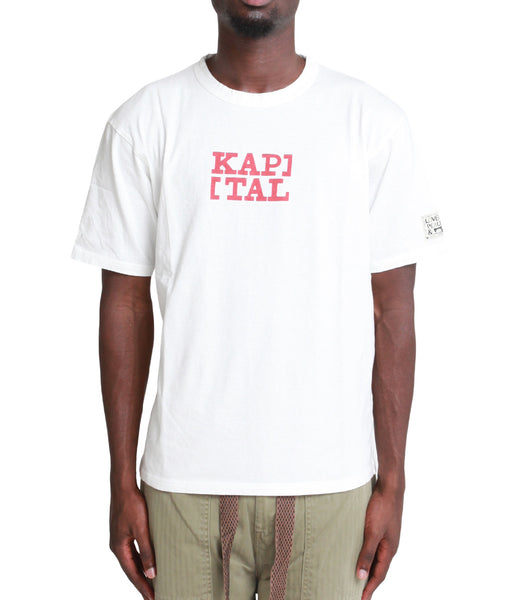 Kapital 20/-Jersey Rookie Crew T (Brackets Kap) Red