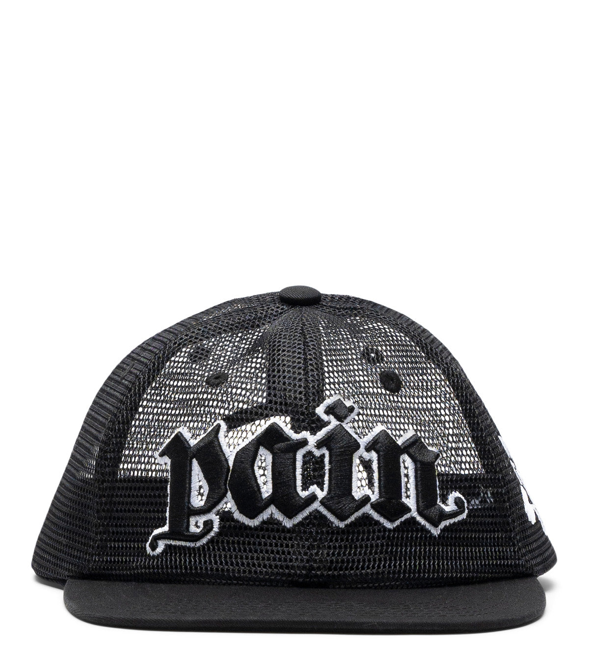 The Trilogy Tapes Pain All-Over Mesh Trucker 6-Panel Black