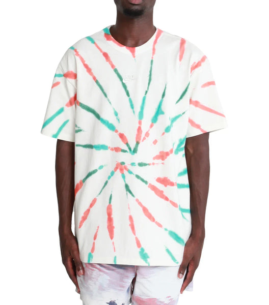 Nike Sportswear Premium Essentials Tie Dye T-Shirt Cream