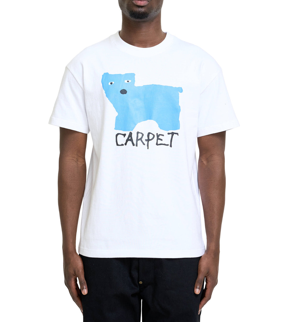 Carpet Company Low IQ Dog T-Shirt White