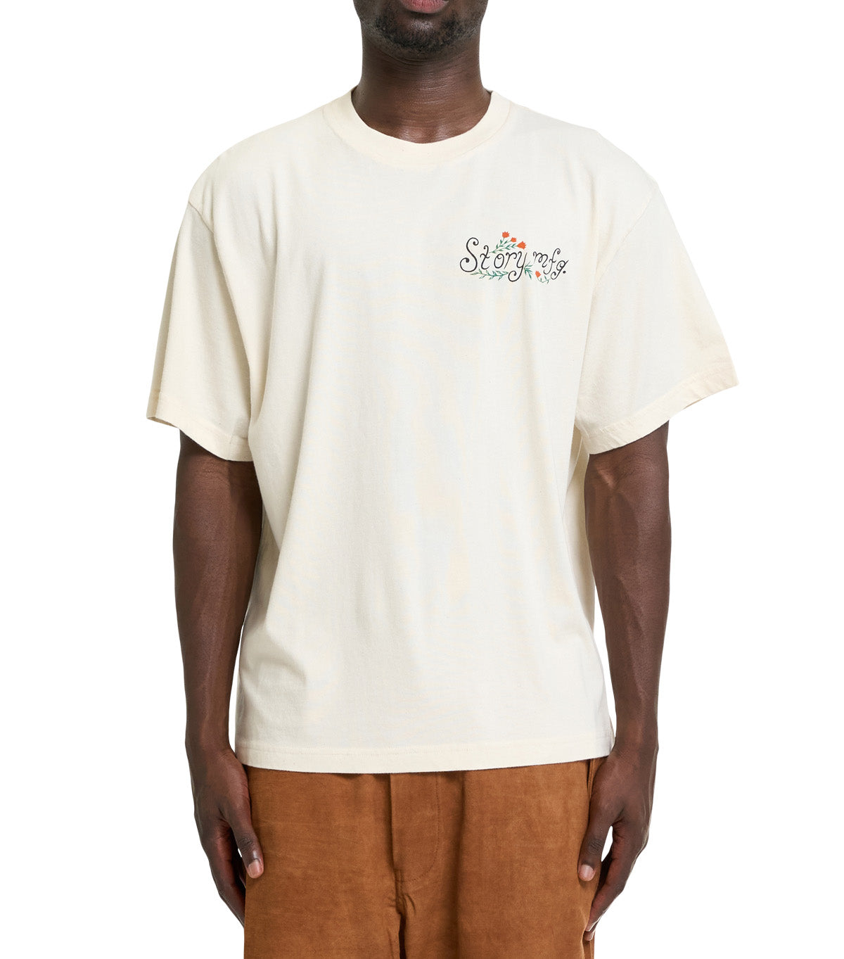 Story MFG Grateful Tee Short Sleeve Ecru