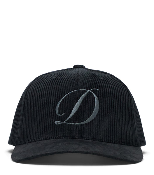 Dime Cord Full Fit Cap Black
