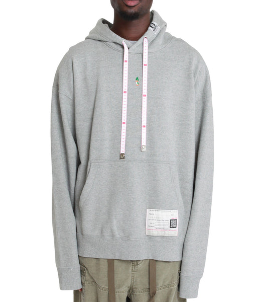 Mihara Yasuhiro Duck Embroidery Hoodie Gray