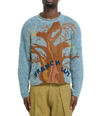 Story MFG Twinsun Rollneck Knit Indigo