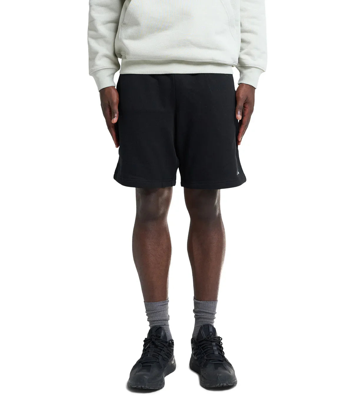 Dime Cursive Small Logo Sweatshorts Black