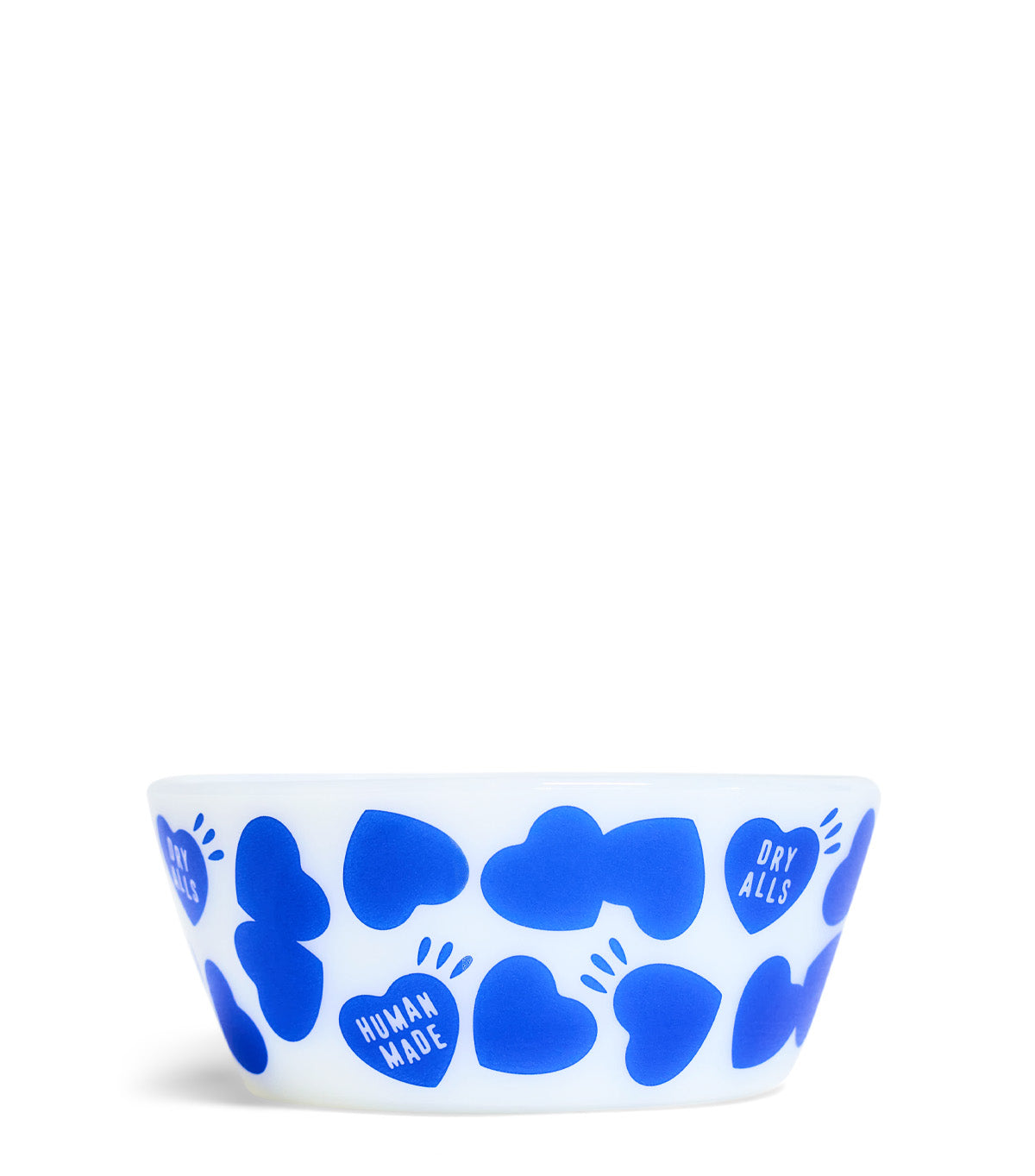 Human Made Heart Pattern Bowl Blue