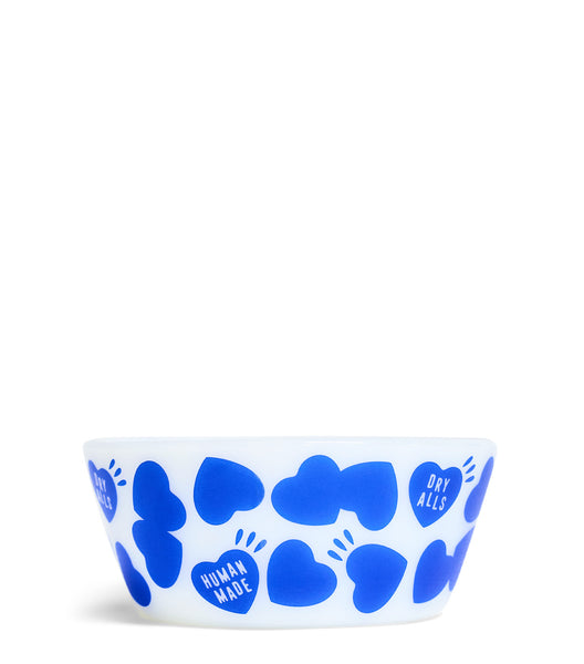 Human Made Heart Pattern Bowl Blue