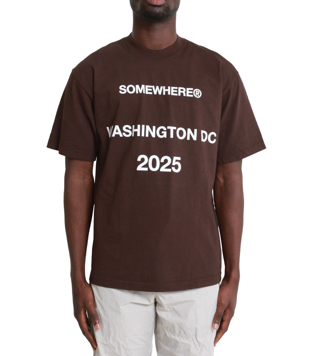 SOMEWHERE Seasonal 2025 T-Shirt Chocolate