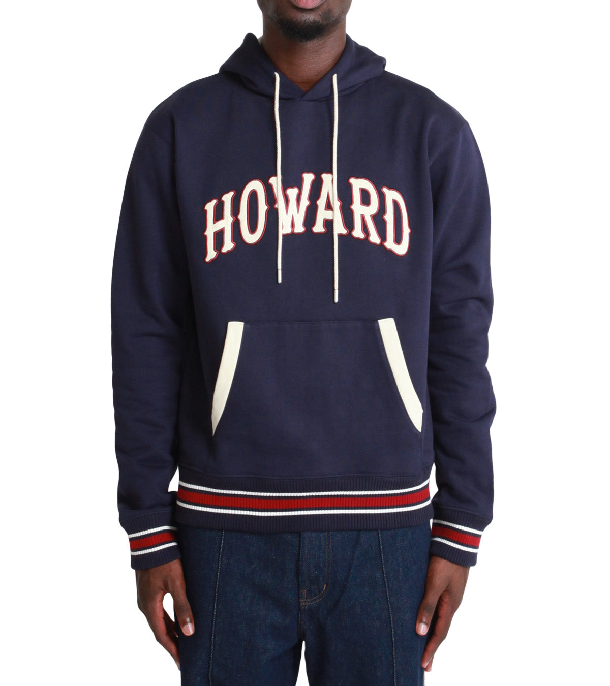 Wales Bonner Howard Hoodie Navy