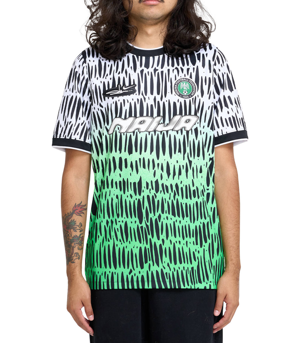 Nike Nigeria x Slawn Soccer Jersey Black White