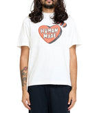 Human Made Graphic T-Shirt Crayon White