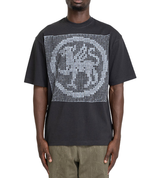 The Trilogy Tapes Filet Lace T-Shirt Black