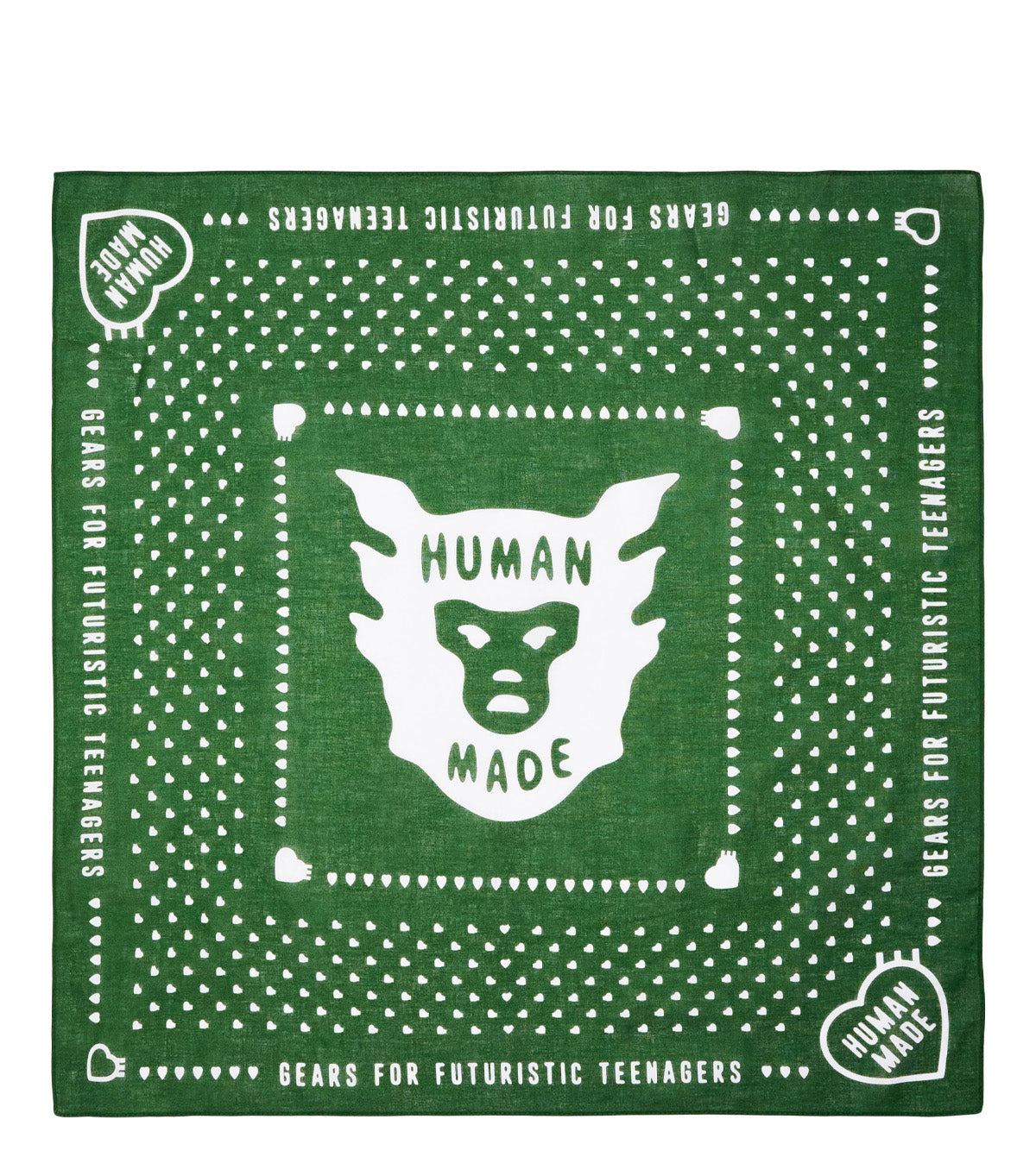 Human Made Bandana Green