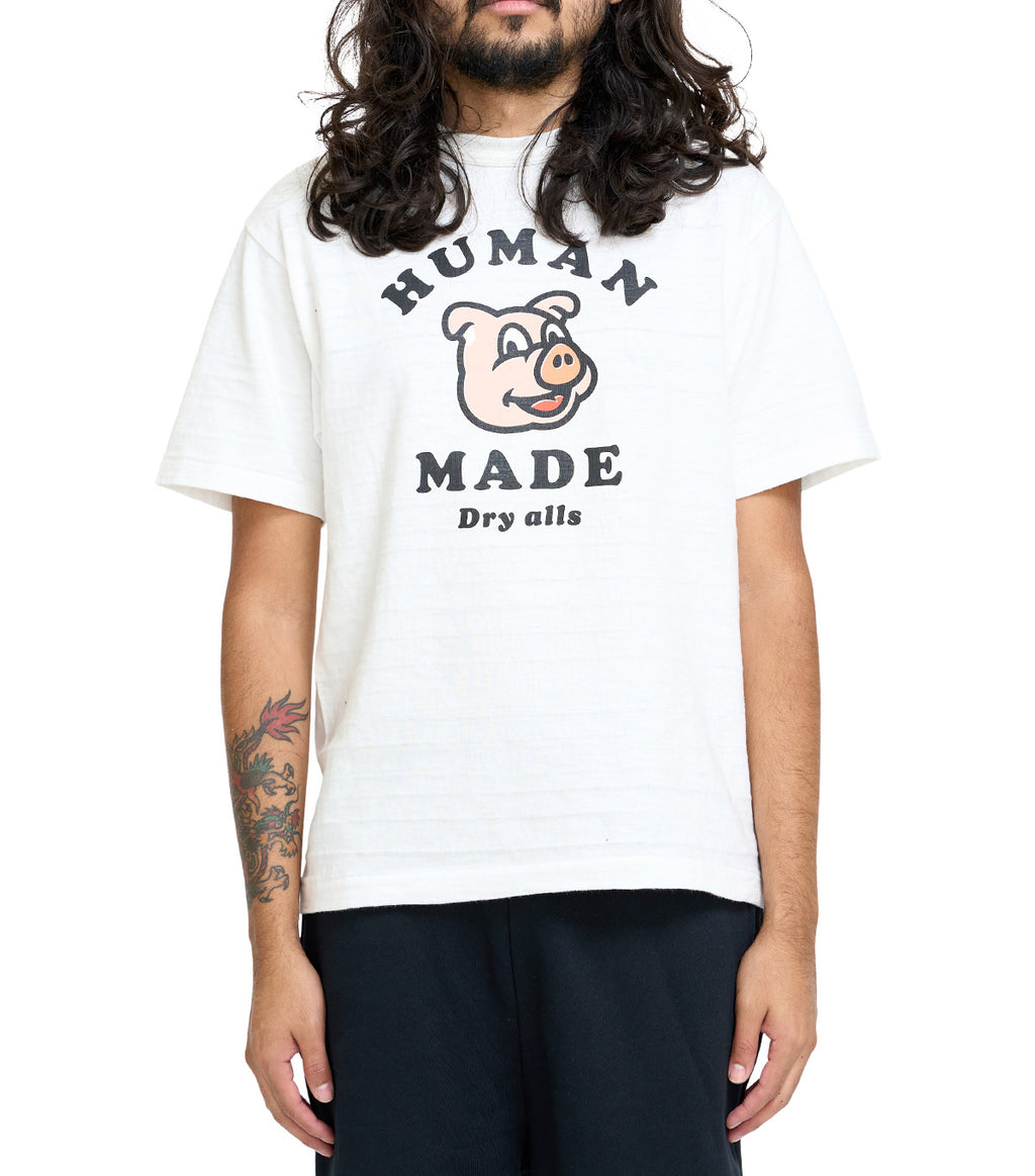 Human Made Graphic T-Shirt Pig White