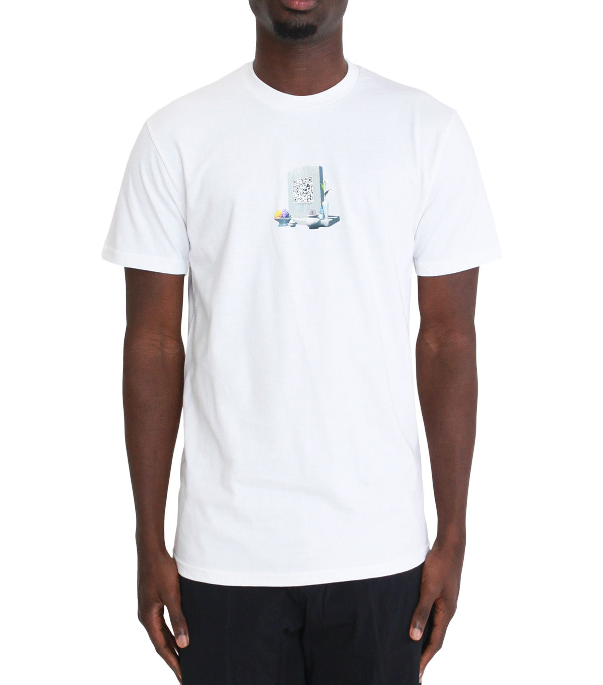 Sci-Fi Fantasy Tombstone Tee White