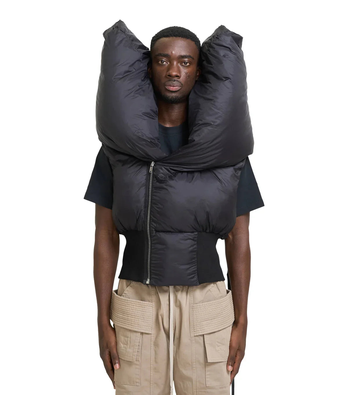 Rick Owens DRKSHDW Anubis Vest Black