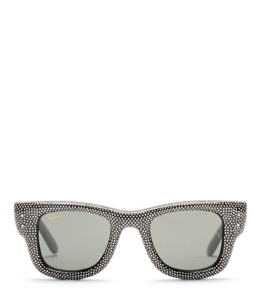 Ray-Ban x A$AP Rocky Wayfarer Puffer Swarovski Pavé Black