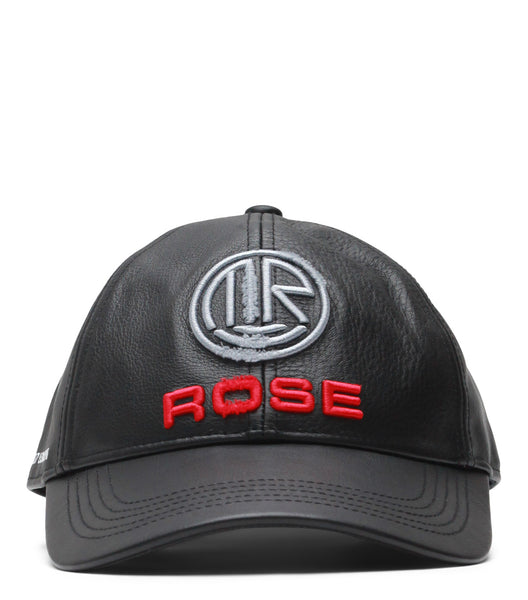 Martine Rose Leather Cap Black