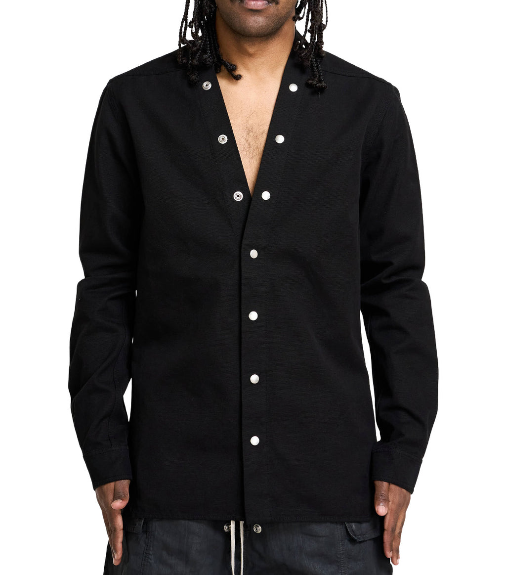 Rick Owens DRKSHDW Camicia Larry Shirt Black