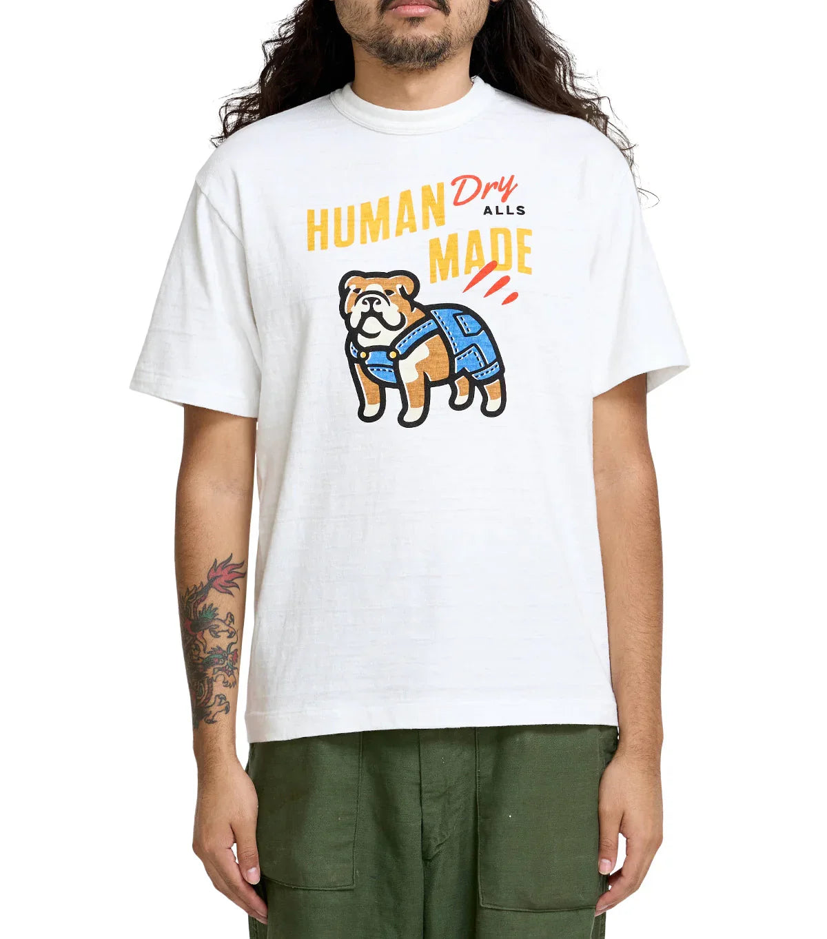 Human Made Dog Graphic T-Shirt White