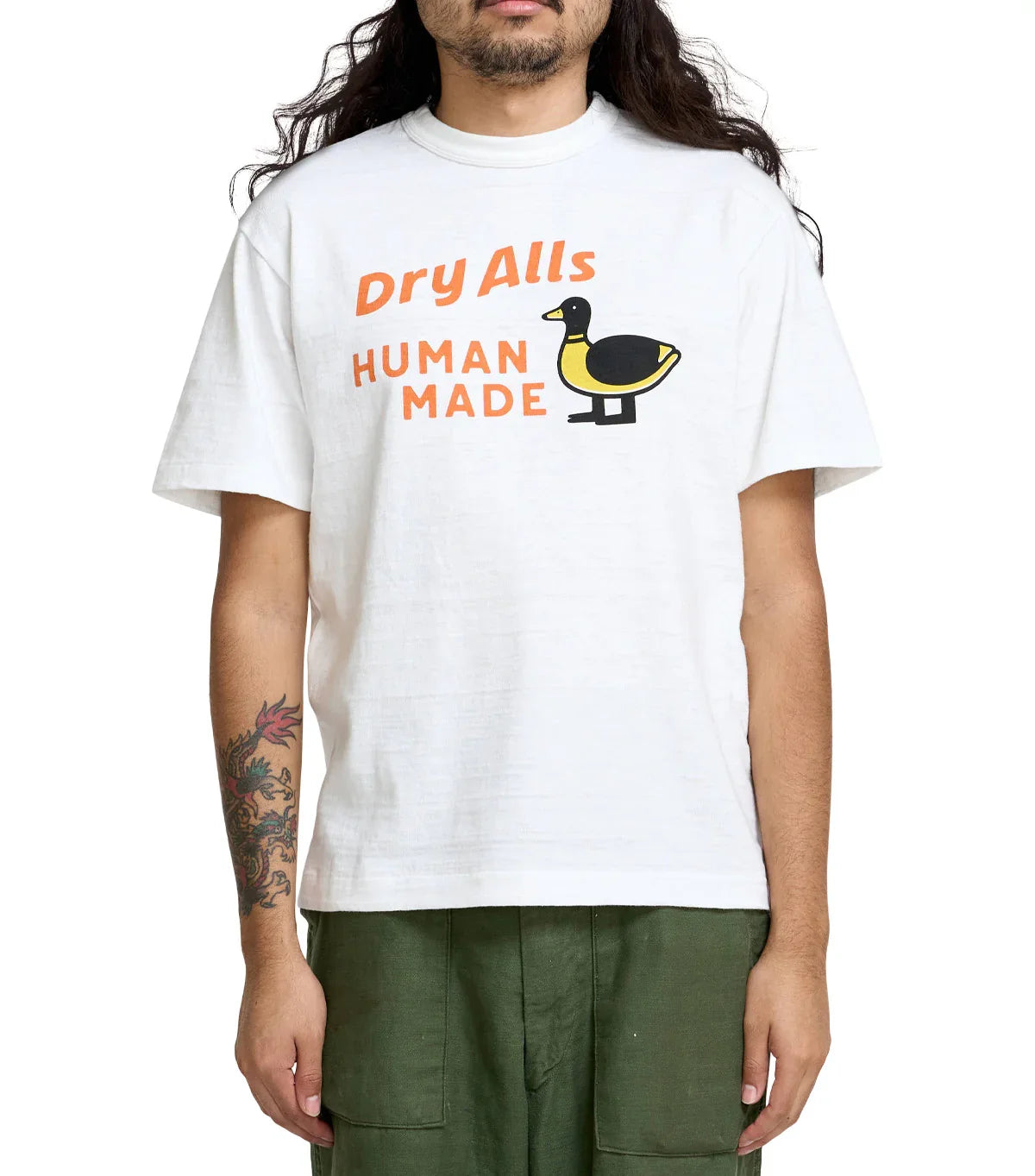 Human Made Duck Graphic T-Shirt White
