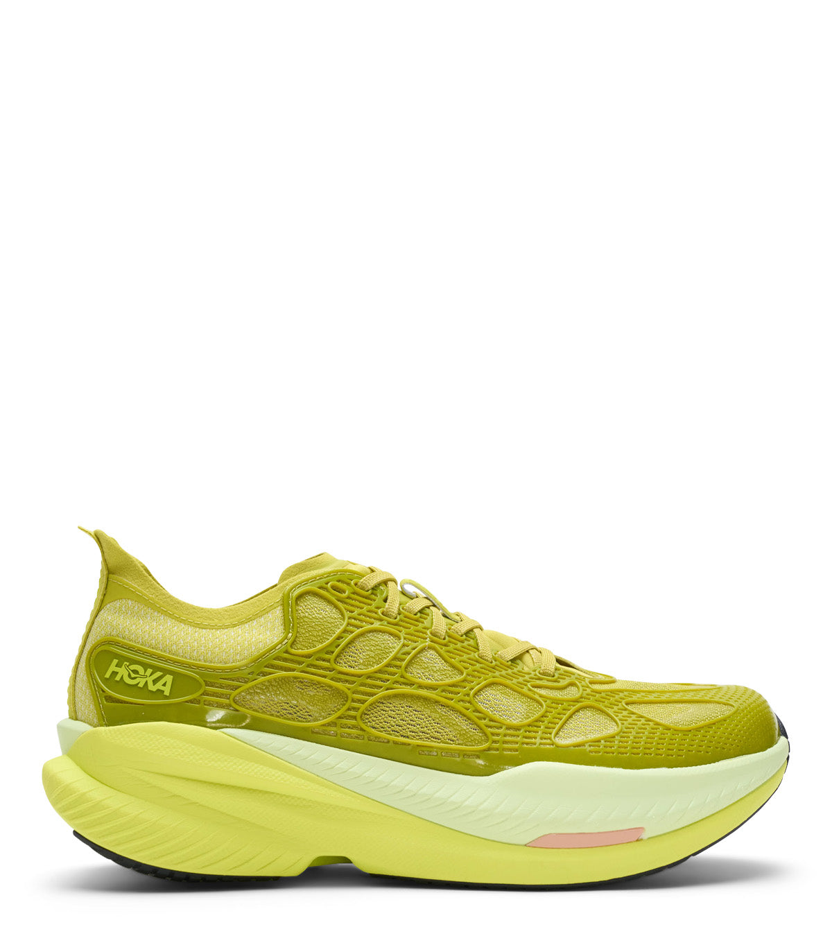 Hoka Mach X Caged Pea Green