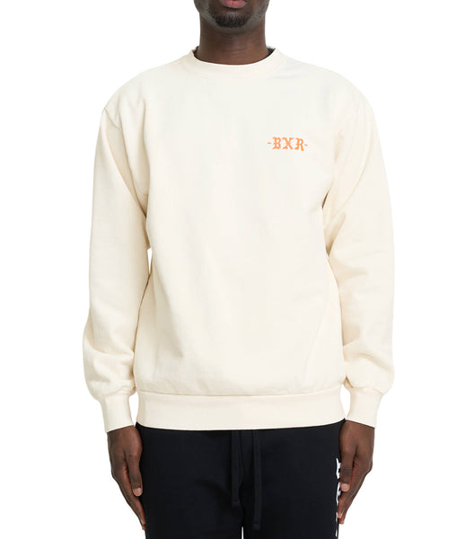 Born x Raised Unconditional Love Crewneck Cream