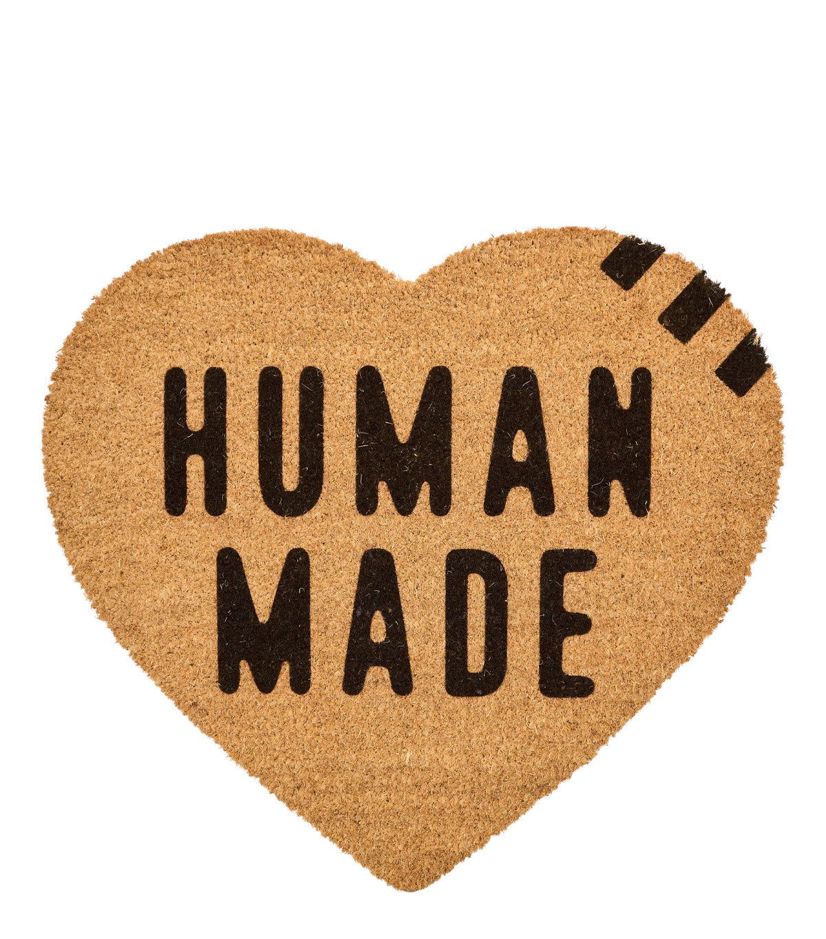 Human Made Heart Rug Large Beige
