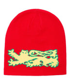 Carpet Company Lion Beanie Red