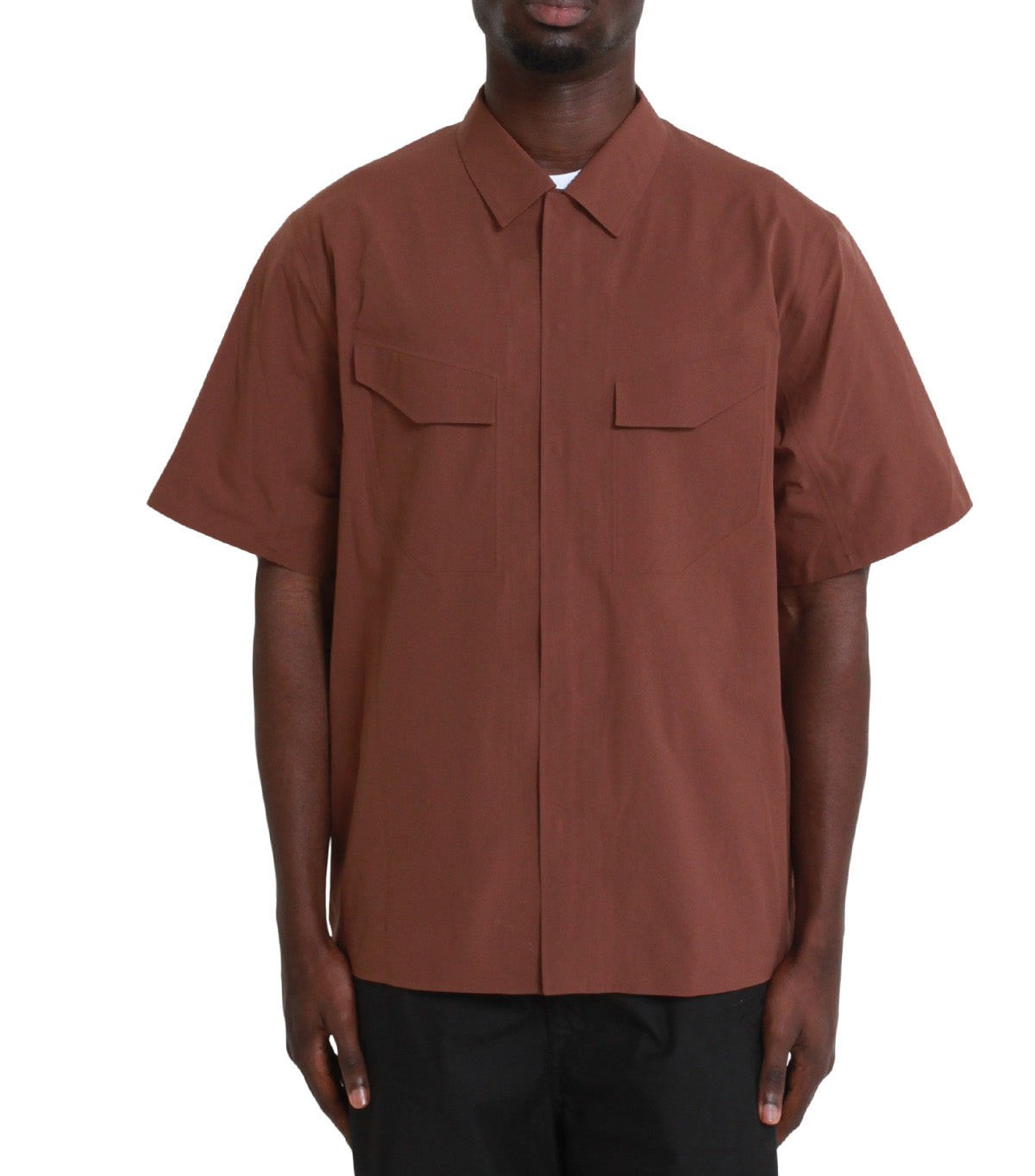 Arc'teryx Veilance Field Short Sleeve Shirt Ganache