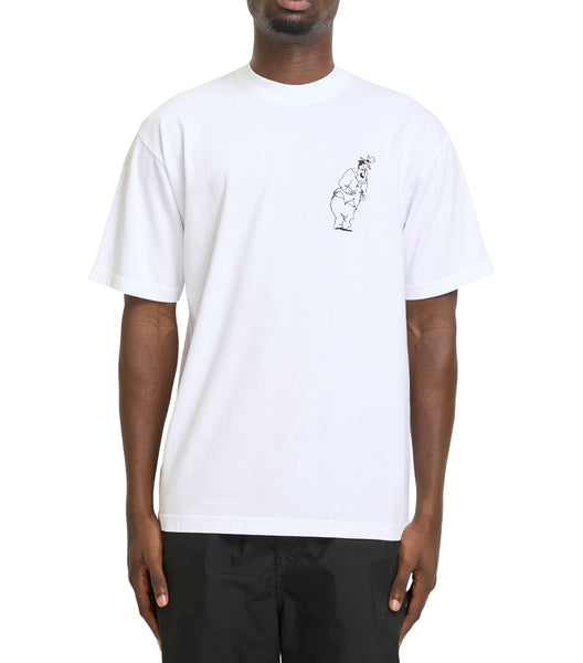 IRAK Drawing T-Shirt White