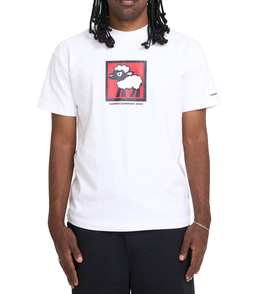 Carpet Company Sheep T-Shirt White