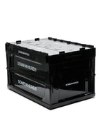 SOMEWHERE® 50L Collapsible Storage Bin Black