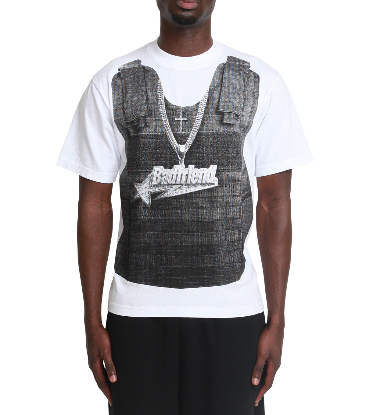 Badfriend Bulletproof Tee White