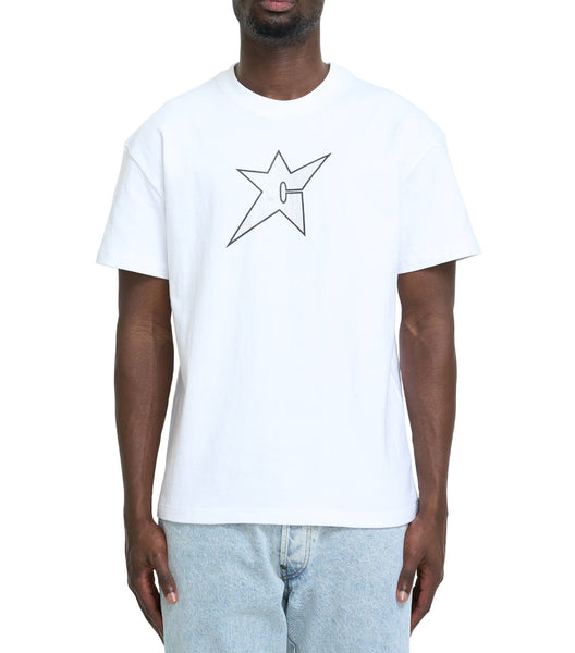 Carpet Company C-Star Metallic T-Shirt White