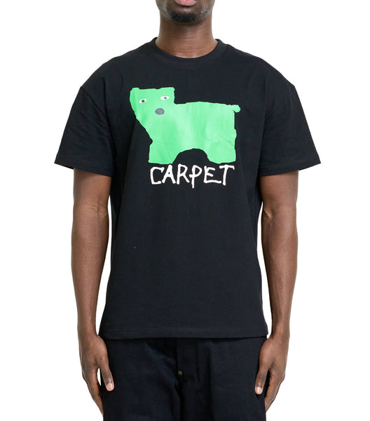 Carpet Company Low IQ Dog T-Shirt Black