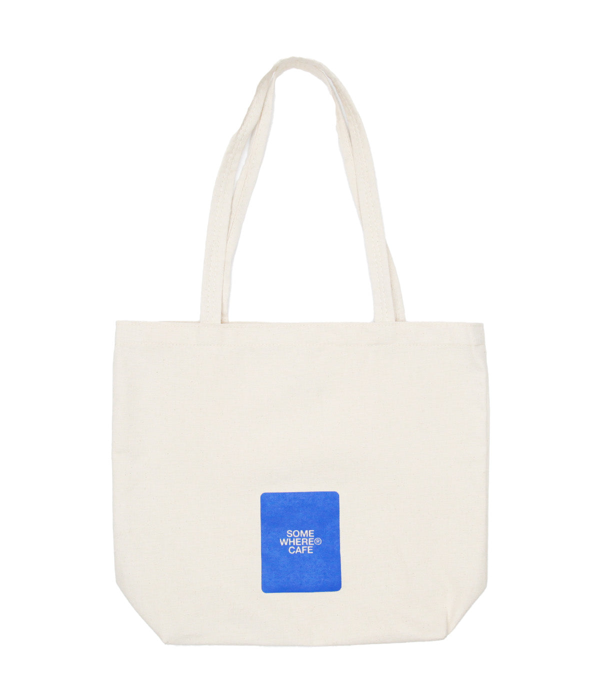 SOMEWHERE Cafe Logo Tote Bag Natural