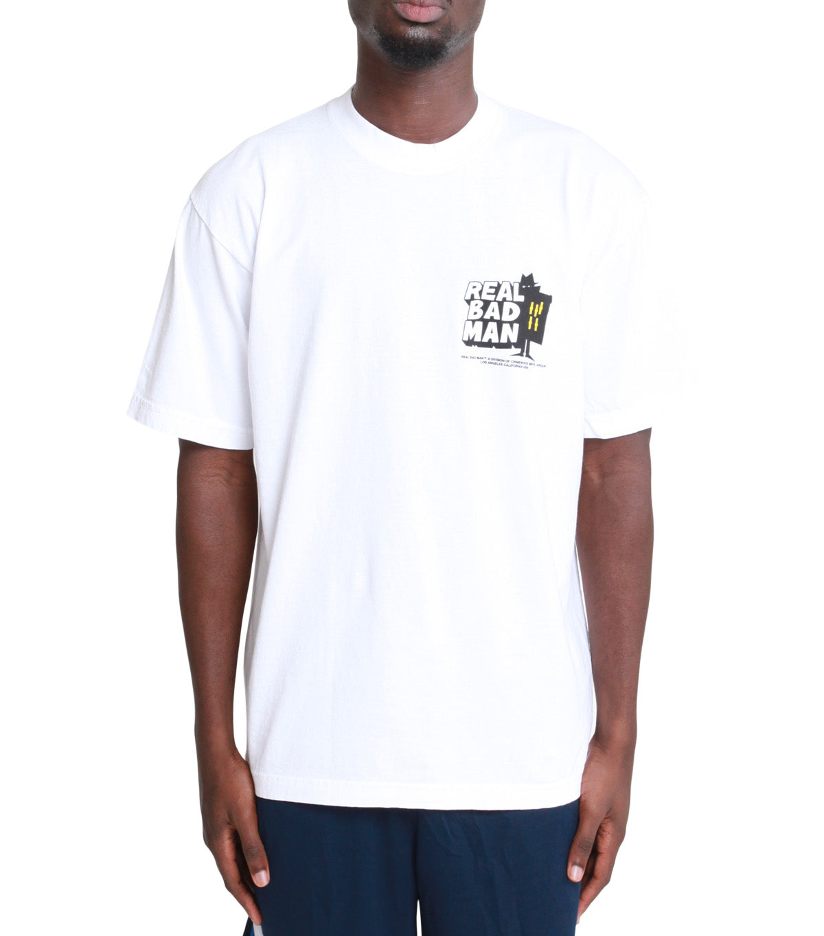 Real Bad Man Classic Short Sleeve Tee White