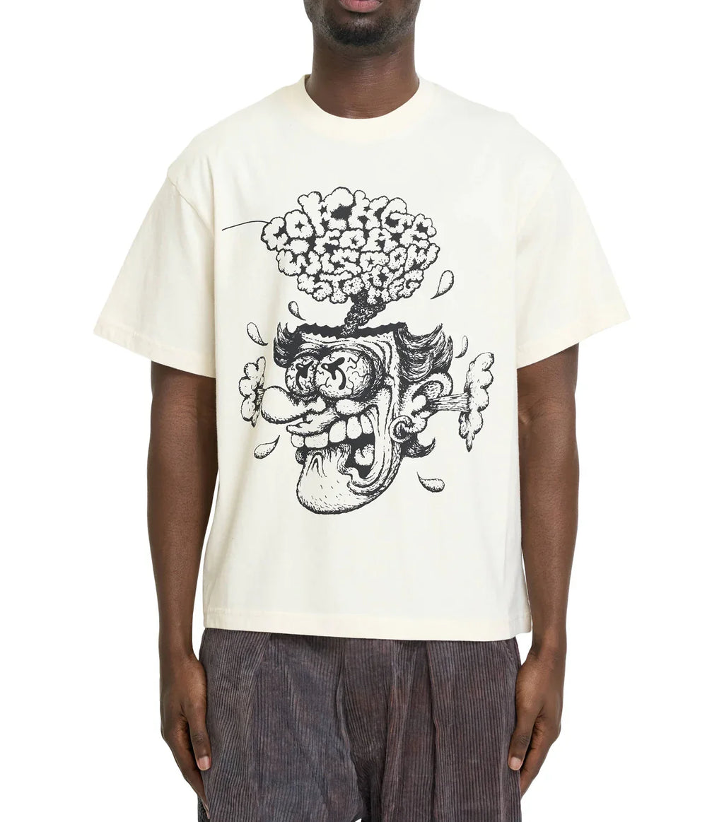Story MFG Forage Brain T-Shirt Cream