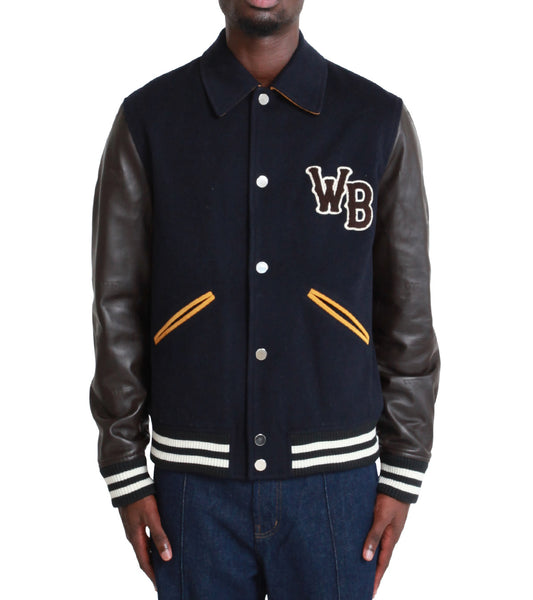 Wales Bonner Prince Varsity Brown Navy