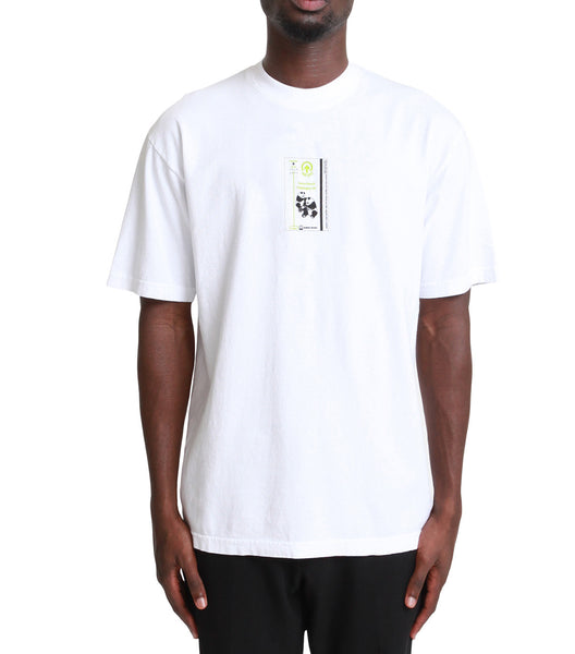 SOMEWHERE Fare Card T-Shirt White