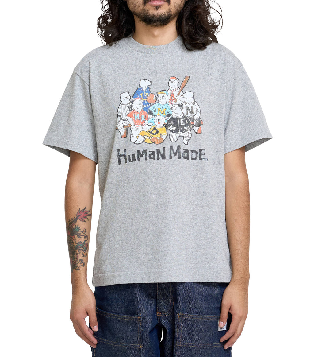 Human Made Team T-Shirt Gray