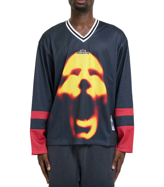 Awake NY Hockey Jersey Black