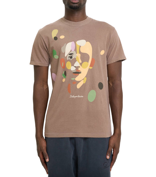 KidSuper Paint Blobs Brown T-Shirt