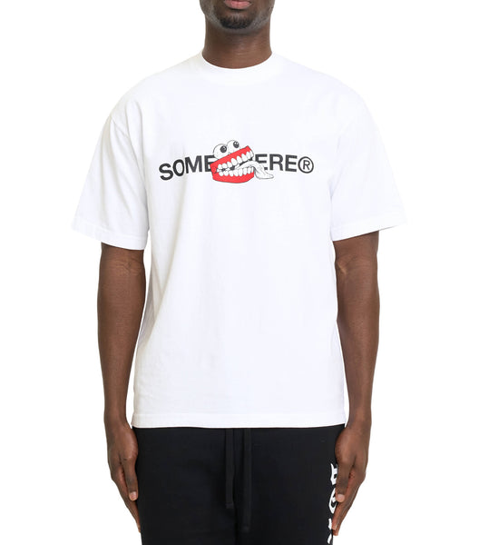 SOMEWHERE x Joint Custody T-Shirt White