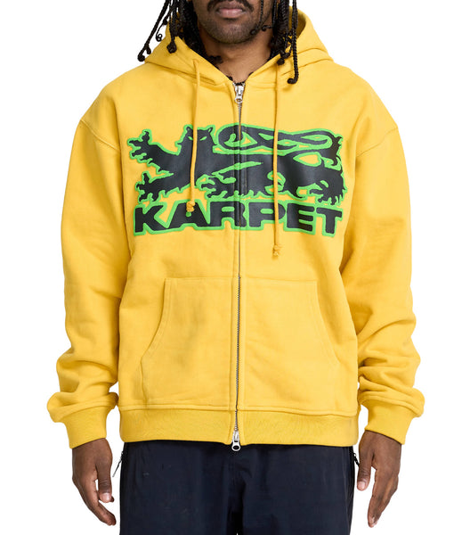 Carpet Company Lion Hoodie Yellow