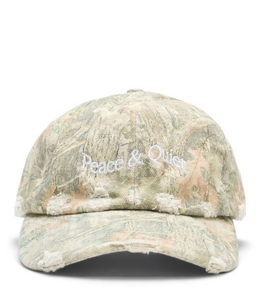 Museum of Peace & Quiet Wordmark Dad Hat Camo