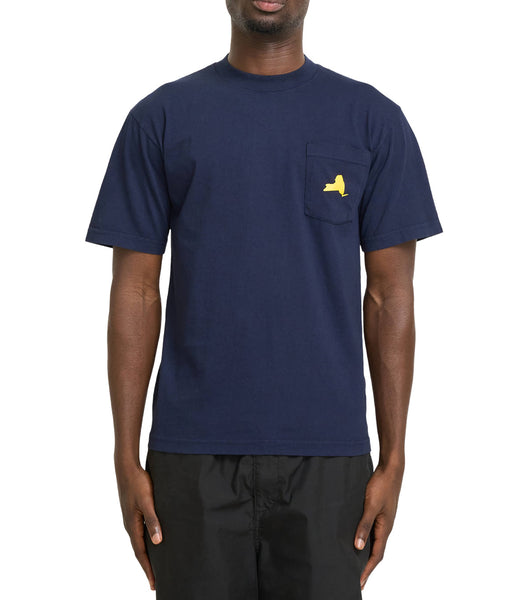 IRAK License Pocket T-Shirt Navy