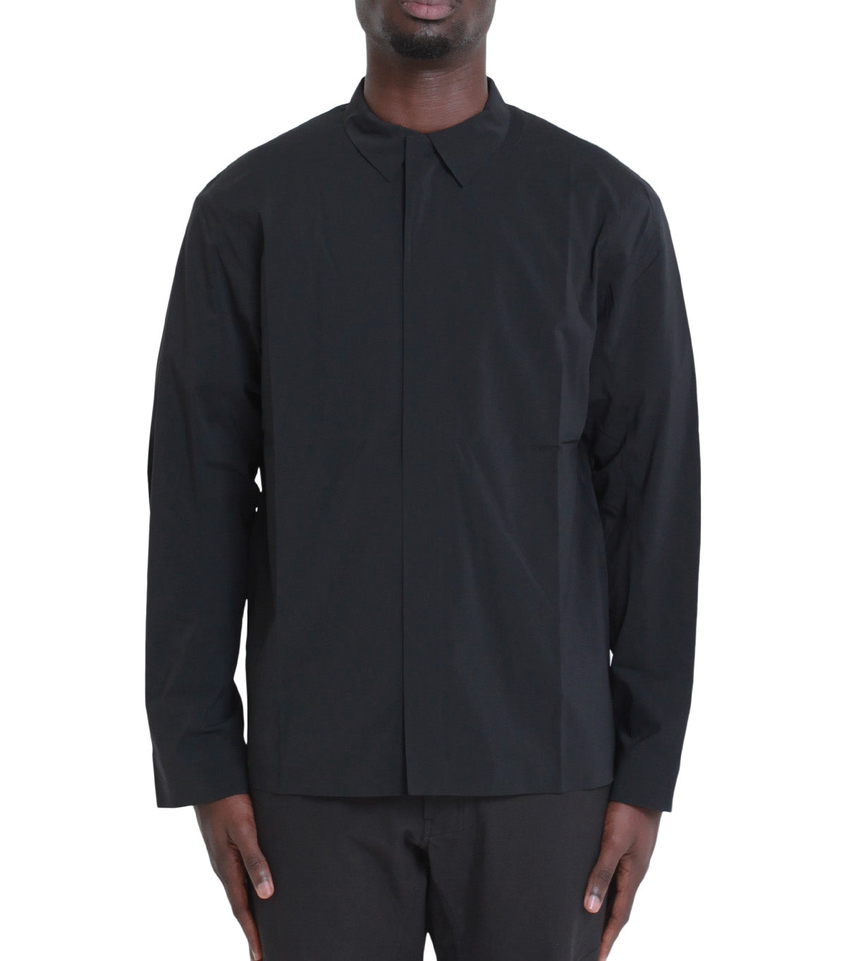 Arc'teryx Veilance Metry Long Sleeve Shirt Black